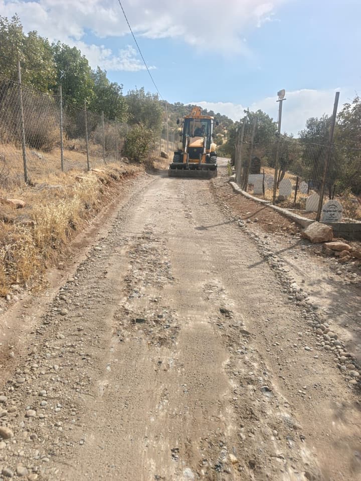Heavy equipment excavation work