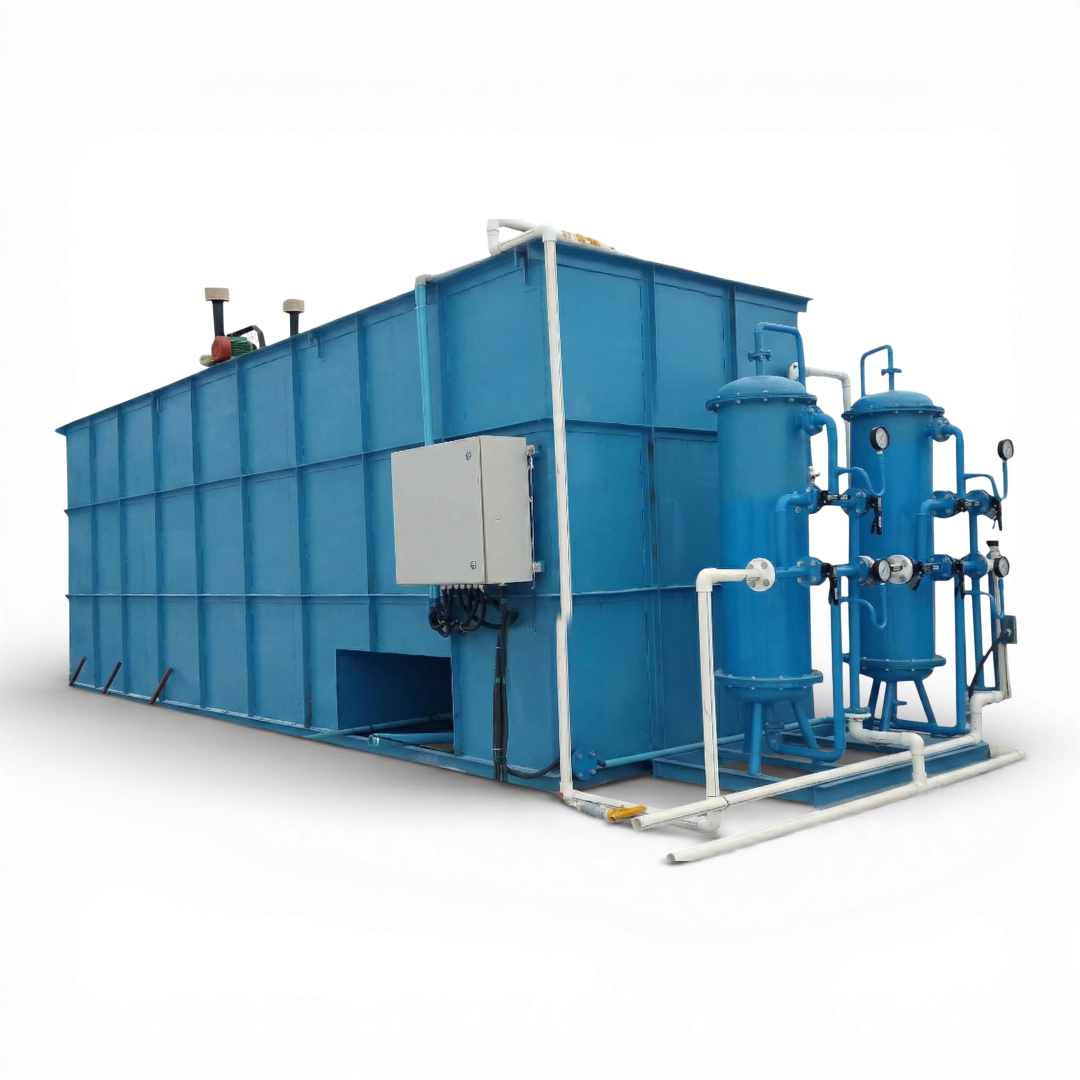 Compact water treatment unit